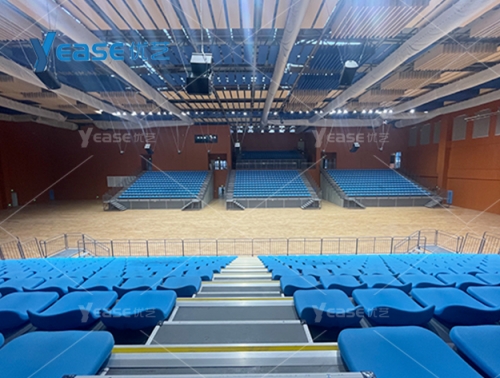 湖南省第十四屆省運會乒乓球賽場（岳陽第十四中學(xué)體育館）